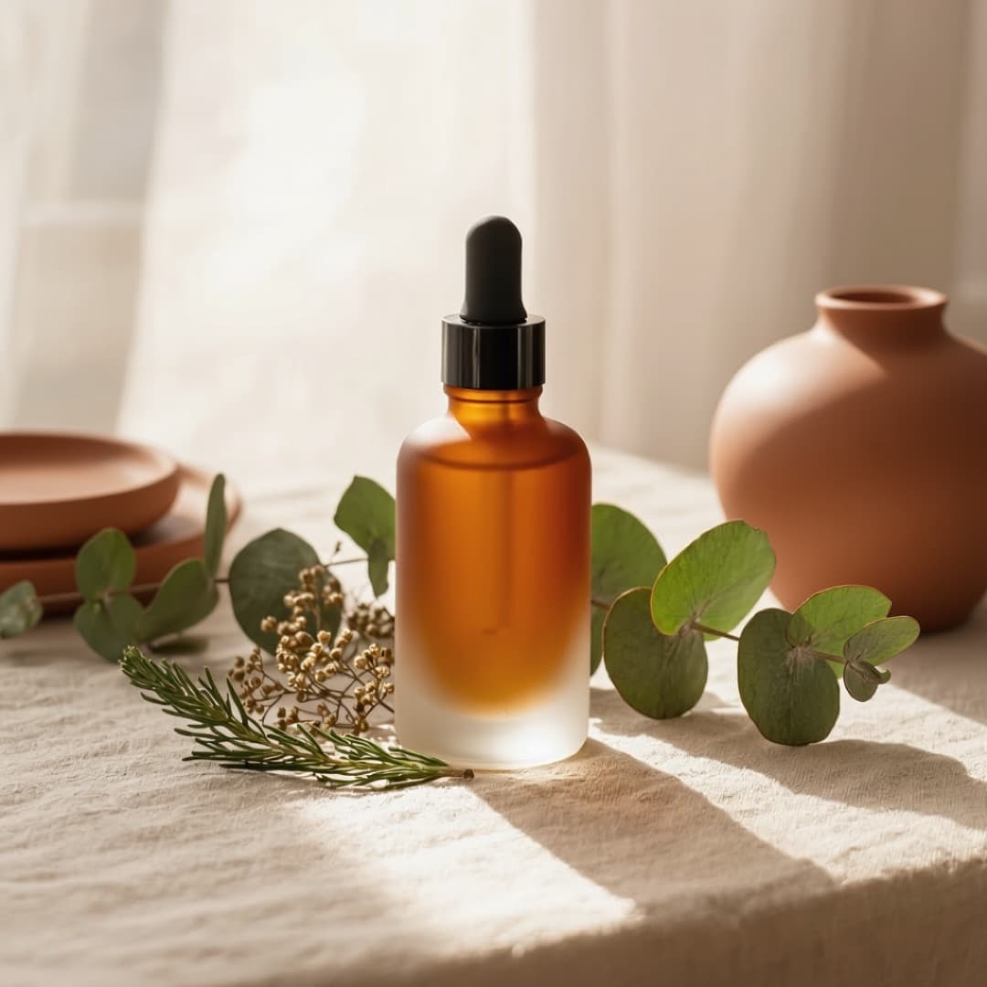 Maren botanical serum campaign post
